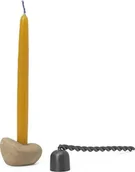 Świeczniki - Świecznik Libre z gasidłem i świeczkami 6 el. - miniaturka - grafika 1