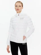 Kurtki damskie - EA7 Emporio Armani Kurtka przejściowa 8NTB23 TNF8Z 0101 Biały Regular Fit - miniaturka - grafika 1