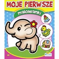 Kolorowanki, wyklejanki - Moje pierwsze malowanki. Słonik 854 - miniaturka - grafika 1