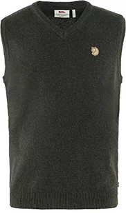 FJALLRAVEN Męska kamizelka Övik Wool Vest M zielony zielony M - Garnitury - miniaturka - grafika 1