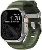 Akcesoria do smartwatchy - Nomad Pasek Rocky Point Band do Apple Watch 49/46/45/44 mm, ciemnozielony - miniaturka - grafika 1