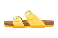 Klapki i japonki damskie - Dr. Brinkmann klapki damskie neonowy fluorescencyjny kolor z dwoma paskami 700339, rozmiar:42 EU, kolor:Żółty - miniaturka - grafika 1