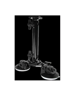 Brodit 215854 rozwiązanie montażowe do uchwytów cokołowych, czarne - Uchwyty samochodowe do telefonów - miniaturka - grafika 1