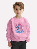 Bluzy dla dziewczynek - BLUZA DZIECIĘCA STITCH ANGEL ANDZIA 134-140 MŁODZIEŻOWA WZORY PREZENT - miniaturka - grafika 1