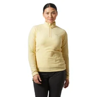 Bluzy damskie - Damski polar Helly Hansen Daybreaker 1/2 Zip Fleece yellow cream - S - miniaturka - grafika 1