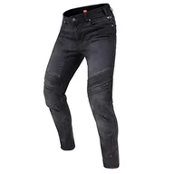 Odzież motocyklowa - REBELHORN Eagle III dżinsy motocyklowe męskie, podszewka z włókna aramidowego, ochraniacze na kolana i biodra SAS-TEC, krój slim fit - miniaturka - grafika 1