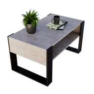Ławy i stoliki kawowe - Stolik kawowy Karo ława loft retro Beton stół - miniaturka - grafika 1