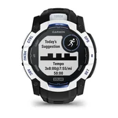 Smartwatch - Garmin Instinct Czarno-biały - miniaturka - grafika 1
