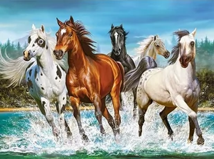 Diamond Painting Haft Diamentowy Mozaika Zestaw 5D - Zabawki kreatywne - miniaturka - grafika 1
