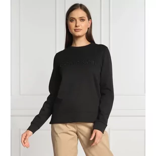 Calvin Klein Bluza | Regular Fit - Bluzy damskie - miniaturka - grafika 1