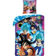 Pościel - Komplet poszewek na kołdrę Dragon Ball 25 x 5 x 29 cm Wielokolorowy Łóżko 140 2 Części - miniaturka - grafika 1