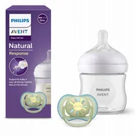 Butelki dla niemowląt - Philips Dziecięcy zestaw upominkowy 125 ml ze smoczkiem (model SCD837/10) - miniaturka - grafika 1