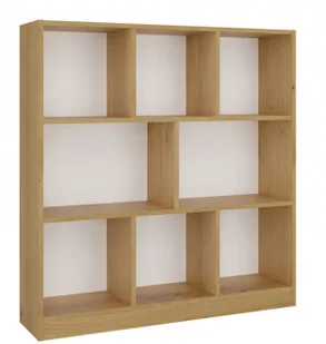 Nowoczesny otwarty regał dąb artisan - Rever - Regały Nowoczesny otwarty regał dąb artisan - Rever - Regały - miniaturka - grafika 1