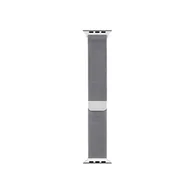 Paski - Crong Milano Steel - Pasek ze stali nierdzewnej do Apple Watch 38/40/41 mm (srebrny) - miniaturka - grafika 1