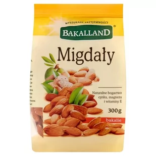 Bakalland MIGDAŁ KALIFORNIJSKI 300G 30124838 - Bakalie - miniaturka - grafika 1