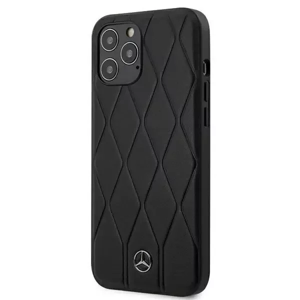 Mercedes MEHCP12LMULBK iPhone 12 Pro Max 6,7" czarny/black hardcase Wave Line