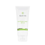 Kremy do twarzy - Clarena Sun Protect Cream SPF50 Krem bloker 100ml - miniaturka - grafika 1