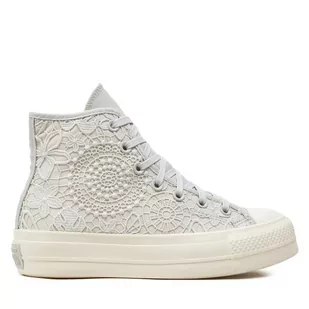 Trampki Converse Chuck Taylor All Star Lift Platform Butterflies A07538C Różowy - Trampki damskie - miniaturka - grafika 1
