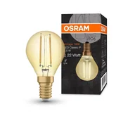 Akcesoria do oświetlenia - Candellux Żarówka LED E14 2,5W 220LM 2400K VINTAGE P22 OSRAM 3690815 - miniaturka - grafika 1