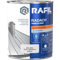 Farby zewnętrzne - Radach biały sygnałowy RAL9003 półmat 0,75L - miniaturka - grafika 1