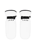 Rękawice narciarskie - Roxy Rękawice snowboardowe Jetty ERJHN03222 Biały - miniaturka - grafika 1