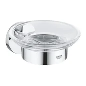 Dywaniki łazienkowe - Grohe GROHE 40444001 Essentials mydelniczkę z uchwytem - miniaturka - grafika 1