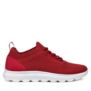 Sneakersy Geox U Spherica U15BYA 0005Z C7000 Czerwony - Sneakersy męskie - miniaturka - grafika 1