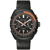 Zegarki męskie - Zegarek Męski Bulova 98B428 czarny - miniaturka - grafika 1