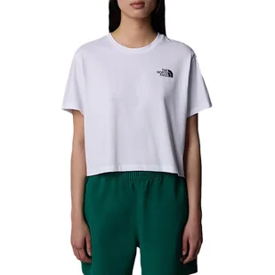 Koszulka sportowa damska The North Face Simple Dome Cropped - Koszulki sportowe damskie - miniaturka - grafika 1