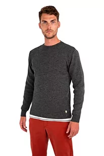 Armor Lux Brignogan sweter męski, szary, 4XL - Swetry męskie - miniaturka - grafika 1
