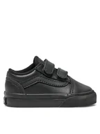 Buty dla dziewczynek - Vans Sneakersy Old Skool VN0009RCHF91 Czarny - miniaturka - grafika 1