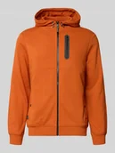 Koszule męskie - Bluza rozpinana o kroju regular fit z kapturem model ‘Tech’ - miniaturka - grafika 1