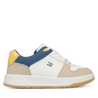 Buty dla chłopców - Sneakersy Tommy Hilfiger T3X9-34362-1269Y913 M Biały - miniaturka - grafika 1