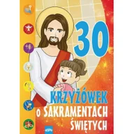 Biografie i autobiografie - Michał Wilk, Mariusz Dziedziniewicz 30 krzyżówek o sakramentach $985więtych - miniaturka - grafika 1
