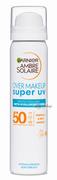 Garnier - Ambre Solaire - Over Makeup Super UV - Protection Mist - Ochronna mgiełka do twarzy i na makijaż SPF50 - 75 ml