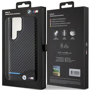 BMW BMHCS24M22NBCK S24+ S926 czarny/black Leather Carbon - Etui i futerały do telefonów - miniaturka - grafika 11