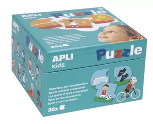 Apli Kids Puzzle dla dzieci Kids - Sporty 3+ - Puzzle - miniaturka - grafika 1