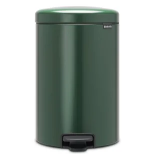 Brabantia Kosz na śmieci pedałowy NewIcon 20 l ciemnozielony 304064 - Kosze na śmieci - miniaturka - grafika 1