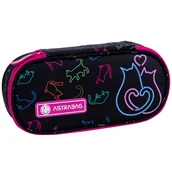 Podręczniki dla gimnazjum - Piórnik Astrabag AC6 LO&VE ASTRA - miniaturka - grafika 1