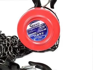 GEKO Wciągnik łańcuchowy 2T x 2,5 m G01091 - Wciągarki - miniaturka - grafika 6