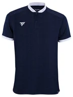 Koszulki sportowe męskie - Koszulka męska Tecnifibre  Club Polo Marine M - miniaturka - grafika 1