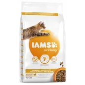 Sucha karma dla kotów - Karma dla kota IAMS For Vitality Hairball Kurczak 3 kg - miniaturka - grafika 1