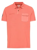 Koszulki męskie - Camel Active Koszulka polo w kolorze różowym - miniaturka - grafika 1