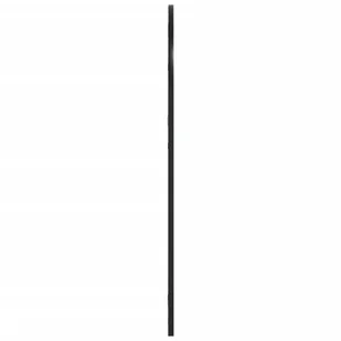 Lustro ścienne, czarne, 60x90 cm, zakończone łukiem, żelazo Lumarko! - Lustra - miniaturka - grafika 5