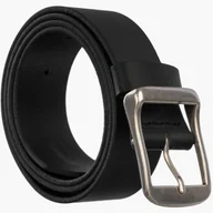 Paski - Pasek Męski BIG STAR Skórzany Pas Do Spodni Czarny OO675005 Czarny 115 - miniaturka - grafika 1