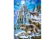 Puzzle - Castorland Puzzle 1500 Wilki i zamek CASTOR - miniaturka - grafika 1