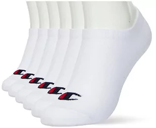 Champion Skarpety dla dzieci i młodzieży unisex (6 sztuk), Bianco, 31-34 - Skarpetki damskie - miniaturka - grafika 1