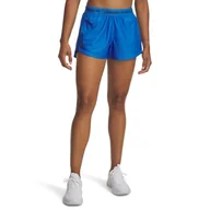 Spodenki damskie - Under Armour Tech Play Up Szorty - Blue Atlantis / / Sprany Granatowy - XXL - miniaturka - grafika 1