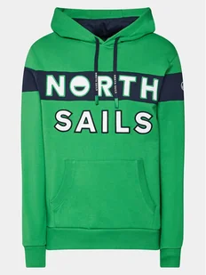 North Sails Bluza 691250 Zielony Regular Fit - Bluzy męskie - miniaturka - grafika 1