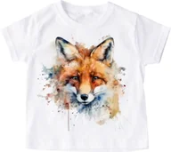 Koszulki dla chłopców - Koszulka dla chłopca z lisem - miniaturka - grafika 1
